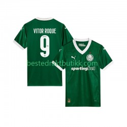 Fotballdrakter Palmeiras Vitor Roque 9 Hjemmedraktsett 2025-2026 Kortermet til Herre