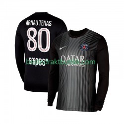 Fotballdrakter Paris Saint-Germain Arnau Tenas 80 Keeper Hjemmedraktsett 2025-2026 Langermet til Herre
