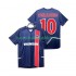 Fotballdrakter Paris Saint-Germain RONALDINHO 10 2002 2003 Retro Hjemmedraktsett Kortermet til Herre