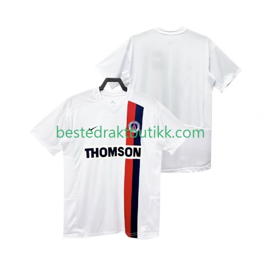 Fotballdrakter Paris Saint-Germain 2002 2003 Retro Bortedraktsett Kortermet til Herre