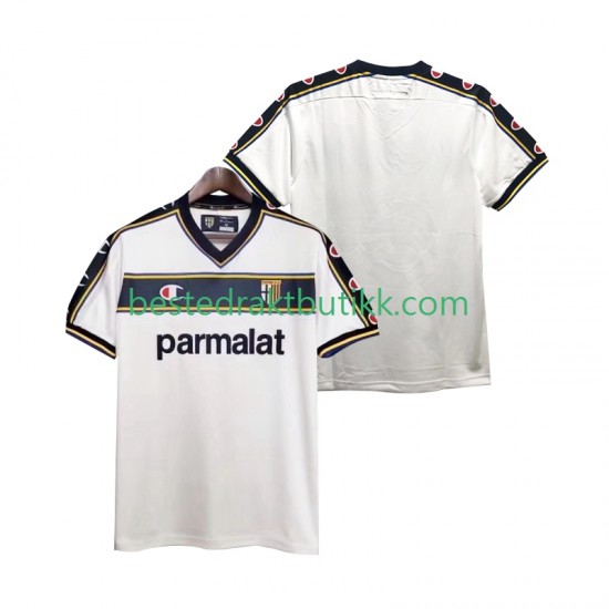 Fotballdrakter Parma 2002 2003 Retro Bortedraktsett Kortermet til Herre