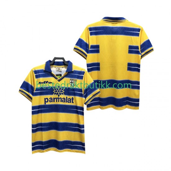 Fotballdrakter Parma 1998 Retro Hjemmedraktsett 1999 Kortermet til Herre