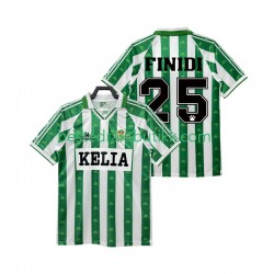 Fotballdrakter Real Betis FINIDI 25 1995 1996 Retro Hjemmedraktsett Kortermet til Herre