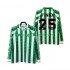 Fotballdrakter Real Betis FINIDI 25 1996 1997 Retro Hjemmedraktsett Langermet til Herre