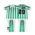 Fotballdrakter Real Betis Tomas Olias 20 1996 1997 Retro Hjemmedraktsett Kortermet til Barn