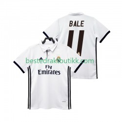 Fotballdrakter Real Madrid BALE 11 2017 2018 Retro Hjemmedraktsett Kortermet til Herre