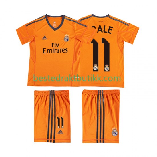 Fotballdrakter Real Madrid BALE 11 2013 2014 Retro Tredjedraktsett Kortermet til Barn