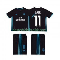 Fotballdrakter Real Madrid Bale 11 2017 2018 Retro Bortedraktsett Kortermet til Barn