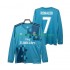 Fotballdrakter Real Madrid CRISTIANO RONALDO 7 2017 2018 Retro Tredjedraktsett Langermet til Herre