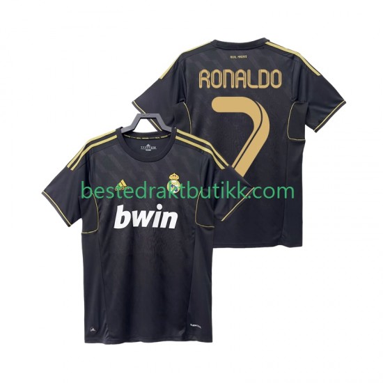 Fotballdrakter Real Madrid Cristiano Ronaldo 7 2012 Retro Bortedraktsett 2011 Kortermet til Herre