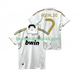 Fotballdrakter Real Madrid Cristiano Ronaldo 7 2012 Retro Hjemmedraktsett 2011 Kortermet til Herre