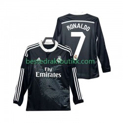 Fotballdrakter Real Madrid Cristiano Ronaldo 7 2014 2015 Retro Tredjedraktsett Langermet til Herre