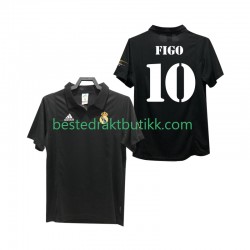 Fotballdrakter Real Madrid FIGO 10 2002 2003 Retro Bortedraktsett Kortermet til Herre