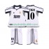 Fotballdrakter Real Madrid FIGO 10 2001 2002 Retro Hjemmedraktsett Kortermet til Barn