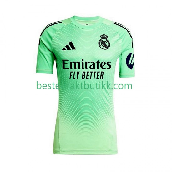 Fotballdrakter Real Madrid Keeper Bortedraktsett 2025-2026 Kortermet til Herre