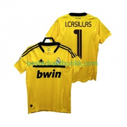 Fotballdrakter Real Madrid I.CASILLAS 1 2012 Keeper Retro Hjemmedraktsett 2011 Kortermet til Herre