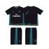 Fotballdrakter Real Madrid 2017 2018 Retro Bortedraktsett Kortermet til Barn