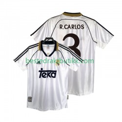 Fotballdrakter Real Madrid R.CARLOS 3 1998 2000 Retro Hjemmedraktsett Kortermet til Herre