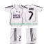 Fotballdrakter Real Madrid RAUL 7 2007 Retro Hjemmedraktsett 2006 Kortermet til Barn