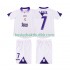 Fotballdrakter Real Madrid RAUL 7 1997 1998 Retro Hjemmedraktsett Kortermet til Barn