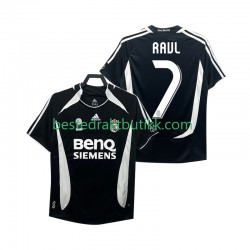 Fotballdrakter Real Madrid RAUL 7 2007 Retro Tredjedraktsett 2006 Kortermet til Herre
