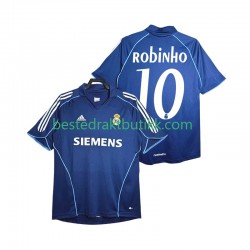 Fotballdrakter Real Madrid ROBINHO 10 2005 Retro Bortedraktsett 2006 Kortermet til Herre