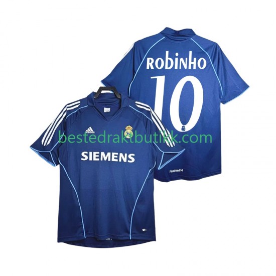 Fotballdrakter Real Madrid ROBINHO 10 2005 Retro Bortedraktsett 2006 Kortermet til Herre