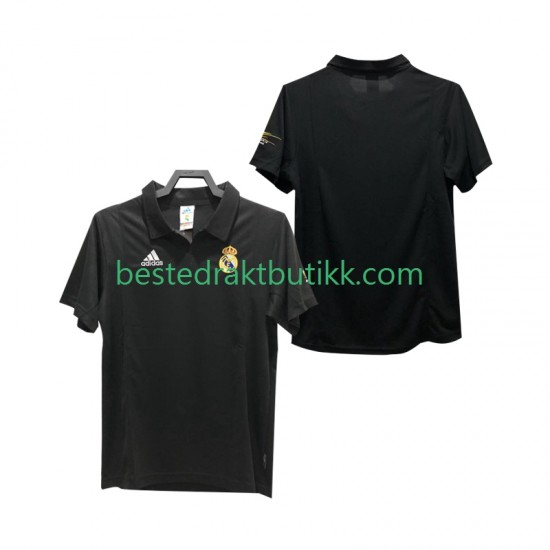 Fotballdrakter Real Madrid 2002 2003 Retro Bortedraktsett Kortermet til Herre