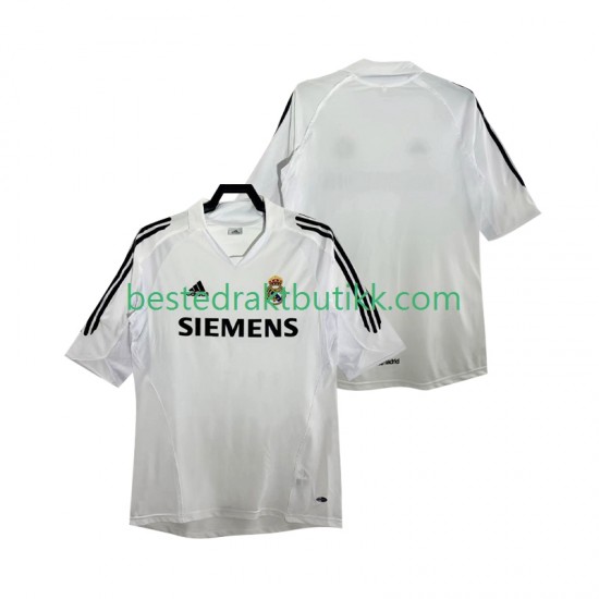 Fotballdrakter Real Madrid 2005 Retro Hjemmedraktsett 2006 Kortermet til Herre
