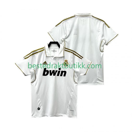 Fotballdrakter Real Madrid 2012 Retro Hjemmedraktsett 2011 Kortermet til Herre