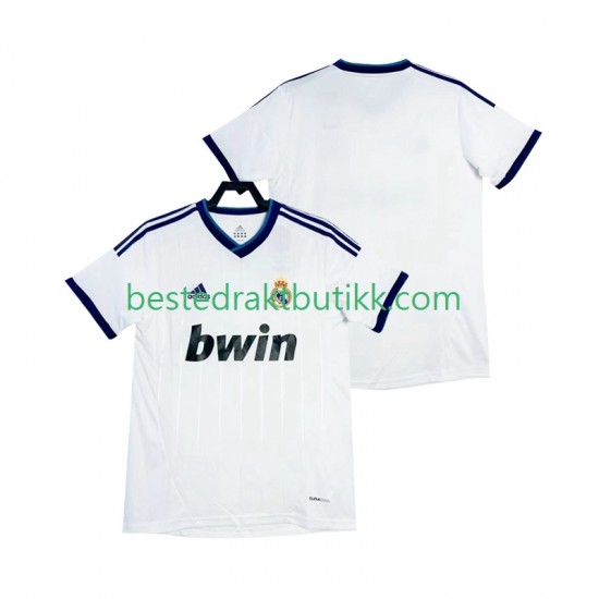 Fotballdrakter Real Madrid 2012 2013 Retro Hjemmedraktsett Kortermet til Herre