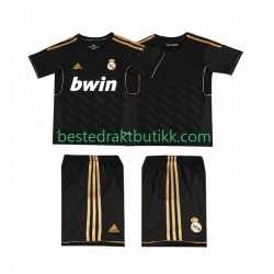 Fotballdrakter Real Madrid 2012 Retro Bortedraktsett 2011 Kortermet til Barn
