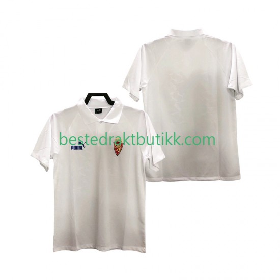 Fotballdrakter Real Zaragoza 1995 Retro Hjemmedraktsett Kortermet til Herre