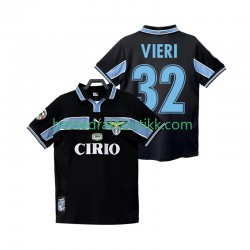 Fotballdrakter SS Lazio VIERI 32 1998 Retro Bortedraktsett 1999 Kortermet til Herre