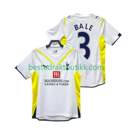 Fotballdrakter Tottenham Hotspur BALE 3 2009 Retro Hjemmedraktsett 2010 Kortermet til Herre