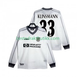 Fotballdrakter Tottenham Hotspur KLINSMANN 33 1997 Retro Hjemmedraktsett 1999 Langermet til Herre