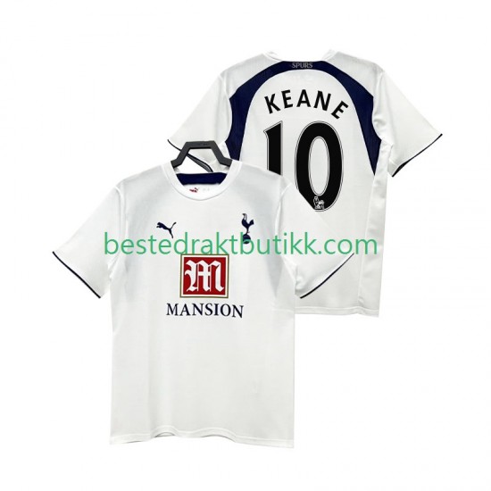 Fotballdrakter Tottenham Hotspur Keane 10 2007 Retro Hjemmedraktsett 2006 Kortermet til Herre
