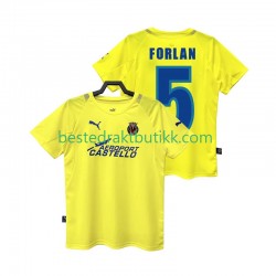 Fotballdrakter Villarreal CF FORLAN 5 2005 Retro Hjemmedraktsett 2006 Kortermet til Herre