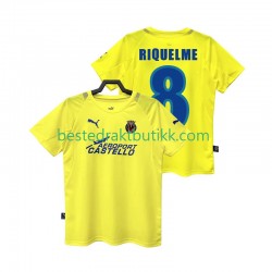 Fotballdrakter Villarreal CF RIQUELME 8 2005 Retro Hjemmedraktsett 2006 Kortermet til Herre