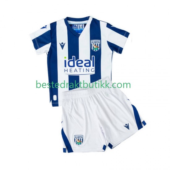 Fotballdrakter West Bromwich Albion Hjemmedraktsett 2025-2026 Kortermet til Barn