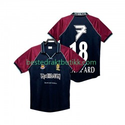 Fotballdrakter West Ham United LAMPARD 18 Iron Maiden Retro Hjemmedraktsett 1999 Kortermet til Herre