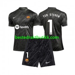 Fotballdrakter FC Barcelona Ter Stegen 1 Keeper Tredjedraktsett 2024-2025 Kortermet til Barn