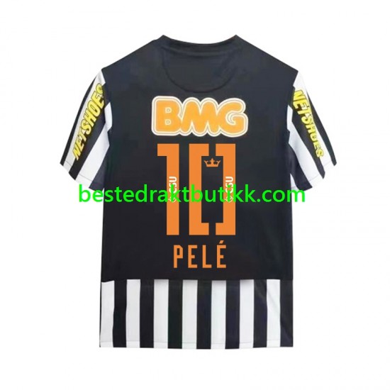Fotballdrakter Santos PELE 10 -2012 Retro Bortedraktsett 2011 Kortermet til Herre