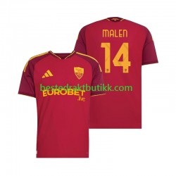 Fotballdrakter AS Roma Donyell Malen 14 Hjemmedraktsett 2026-2027 Kortermet til Herre