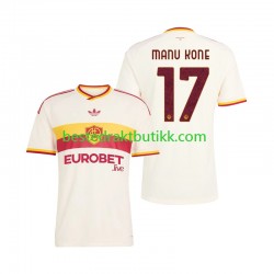 Fotballdrakter AS Roma Manu Kone 17 Bortedraktsett 2026-2027 Kortermet til Herre