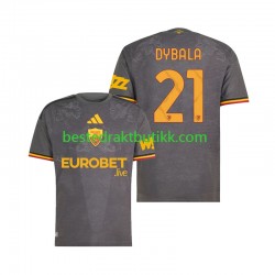 Fotballdrakter AS Roma Paulo Dybala 21 Tredjedraktsett 2026-2027 Kortermet til Herre