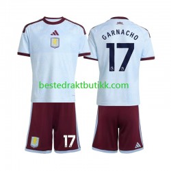 Fotballdrakter Aston Villa Alejandro Garnacho 17 Tredjedraktsett 2026-2027 Kortermet til Barn