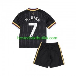 Fotballdrakter Aston Villa John McGinn 7 Bortedraktsett 2026-2027 Kortermet til Barn