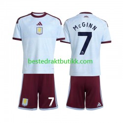Fotballdrakter Aston Villa John McGinn 7 Tredjedraktsett 2026-2027 Kortermet til Barn