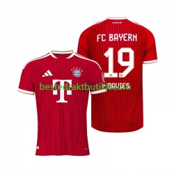 Fotballdrakter FC Bayern München Alphonso Davies 19 Hjemmedraktsett 2026-2027 Kortermet til Herre